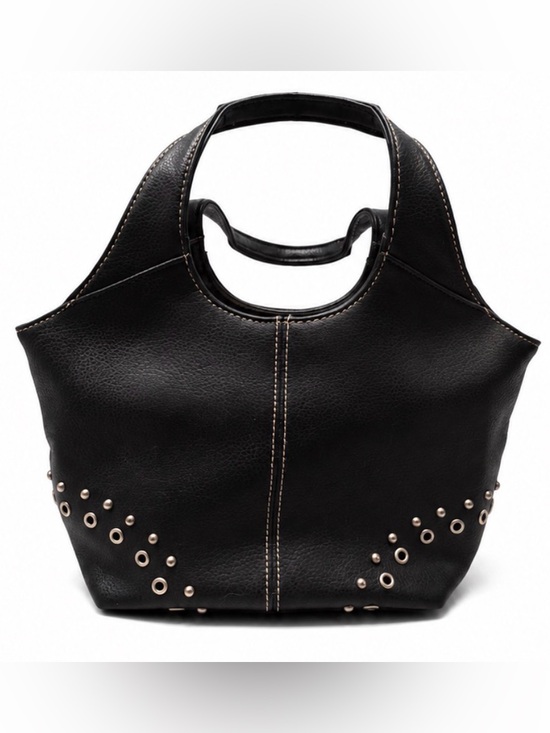 Handbags - Black Stud-Accent Tote Bag